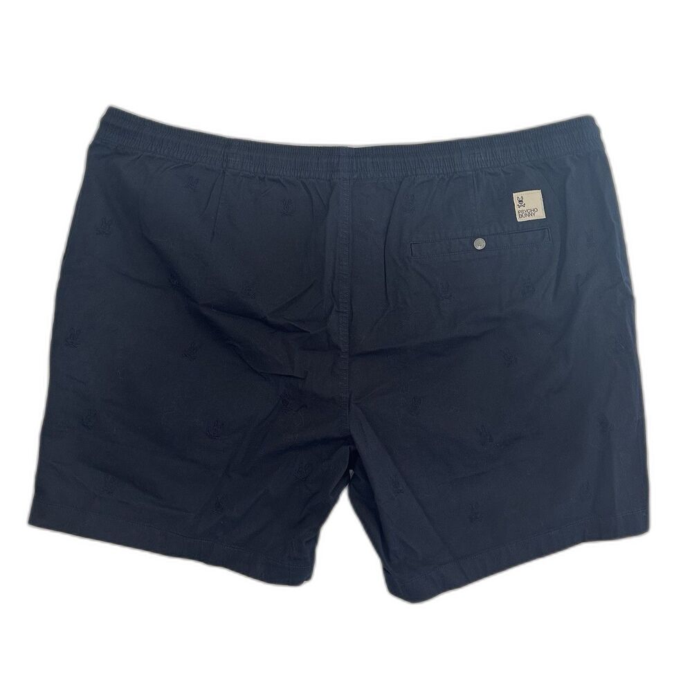 Psycho Bunny Isles Embro Navy Waist Shorts Men's Size XXXL Navy NWT MSRP $105